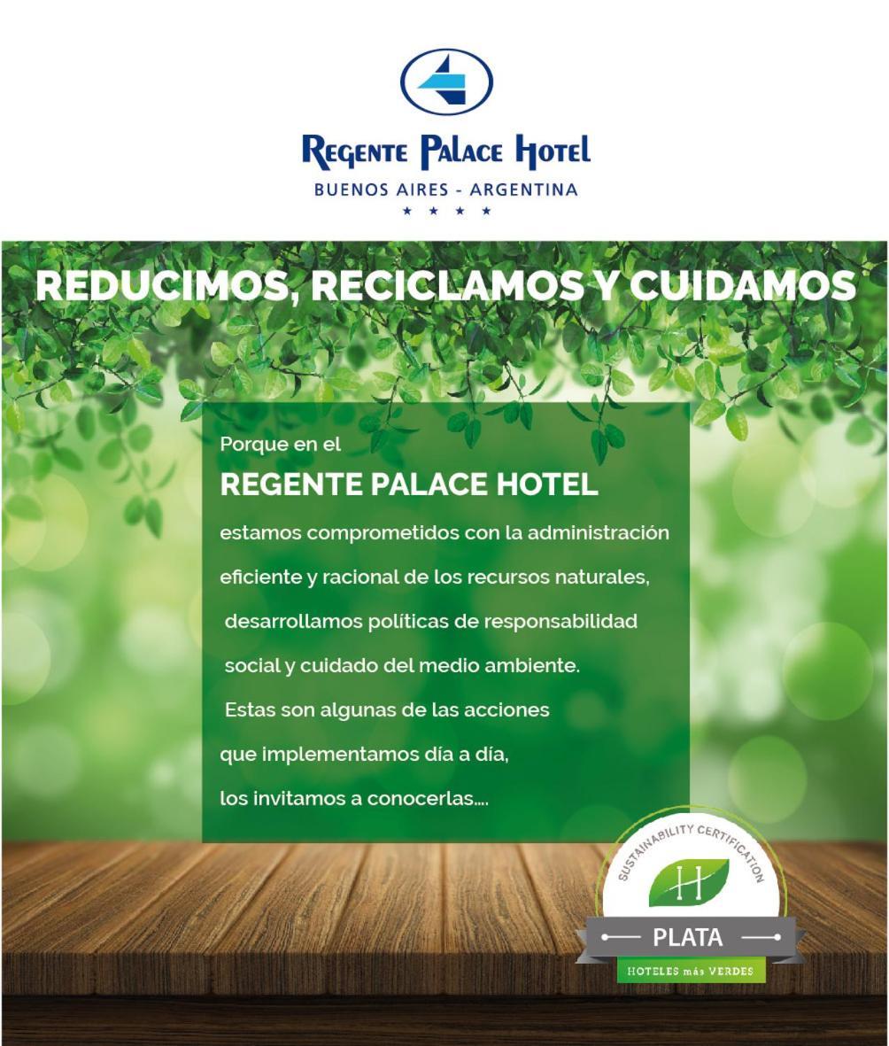 Regente Palace Hotel Buenos Aires Exterior photo